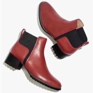 Madewell | The Kathleen lugsole boot size 7 women’s leather boot